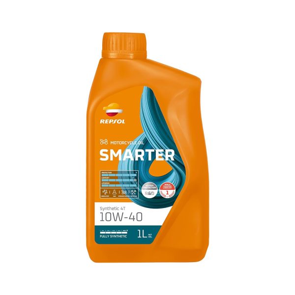 REPSOL SMARTER SYNTHETIC 4T 10W-40 1X1L