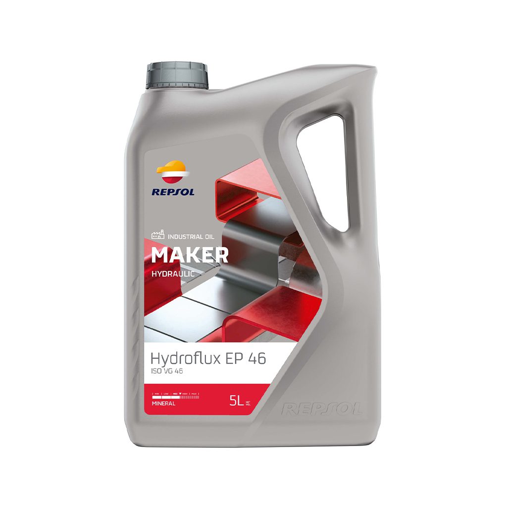 REPSOL MAKER HYDRAULIC Hydroflux EP 46 industrivätska 5L dunk